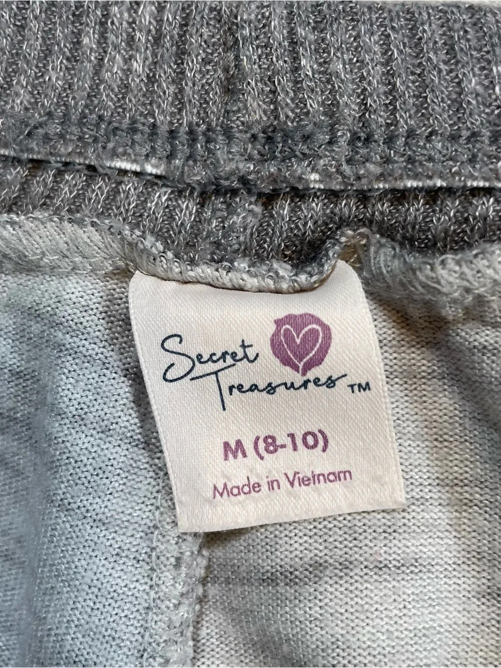 Secret Treasures Cozy Lounge Sleep Shorts Bundle M 8-10 - Picture 11 of 12